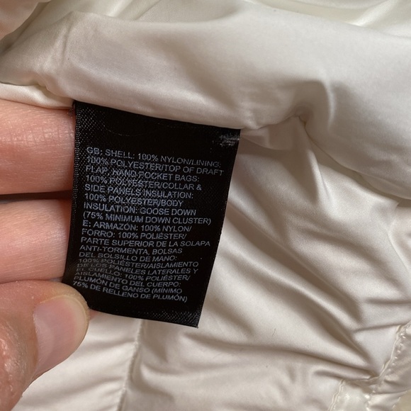 The North Face Aconcagua White down Quilted Vest women’s small - Picture 6 of 7